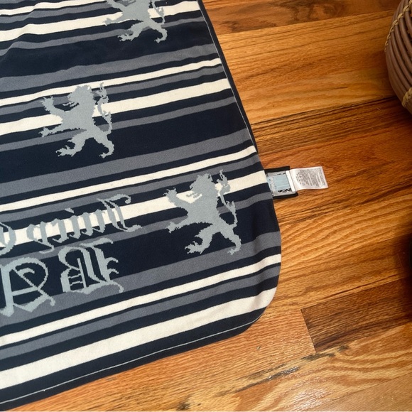 JUICY COUTURE Blue Baby Blanket Soft 34” Square - Picture 8 of 8